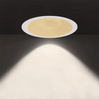 Spot encastré commercial en aluminium à LED, personnalisable en usine, dimmable AC, garantie 5 ans, pour centres commerciaux, résidences et hôtels