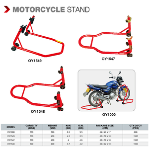 Support de levage mobile de <span class=keywords><strong>moto</strong></span> de haute qualité 300KGS avec roues pour <span class=keywords><strong>atelier</strong></span> - Product Image 3