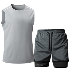 Nouvelle Collection 2025 – Ensemble de Gilets de Sport Respirants et Séchage Rapide pour Hommes, 100% Polyester, Tailles Multiples, Vente en Gros Direct Usine - Product Image 1