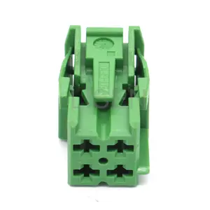 5-1670876-2 4 Pin Female TE Auto Wiring Connector Green For VW A0315457626