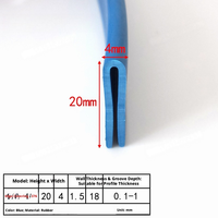 Tira de Protección de Bordes en Forma de U de PVC Multifuncional, Molde Personalizado, Anticolisión, Aislamiento Térmico, Sello para Puerta de Vidrio