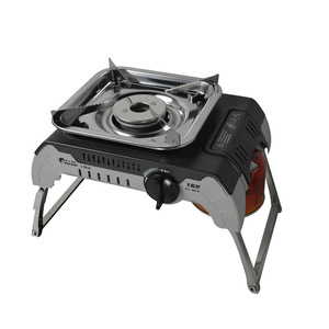 Réchaud à cassette d'extérieur, réchaud de <span class=keywords><strong>camping</strong></span>, réchaud à <span class=keywords><strong>gaz</strong></span> portable pour l'extérieur, équipement portable domestique pour <span class=keywords><strong>barbecue</strong></span> - Product Image 1