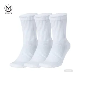 DS- A0094 spor erkekler tenis çorap beyaz
