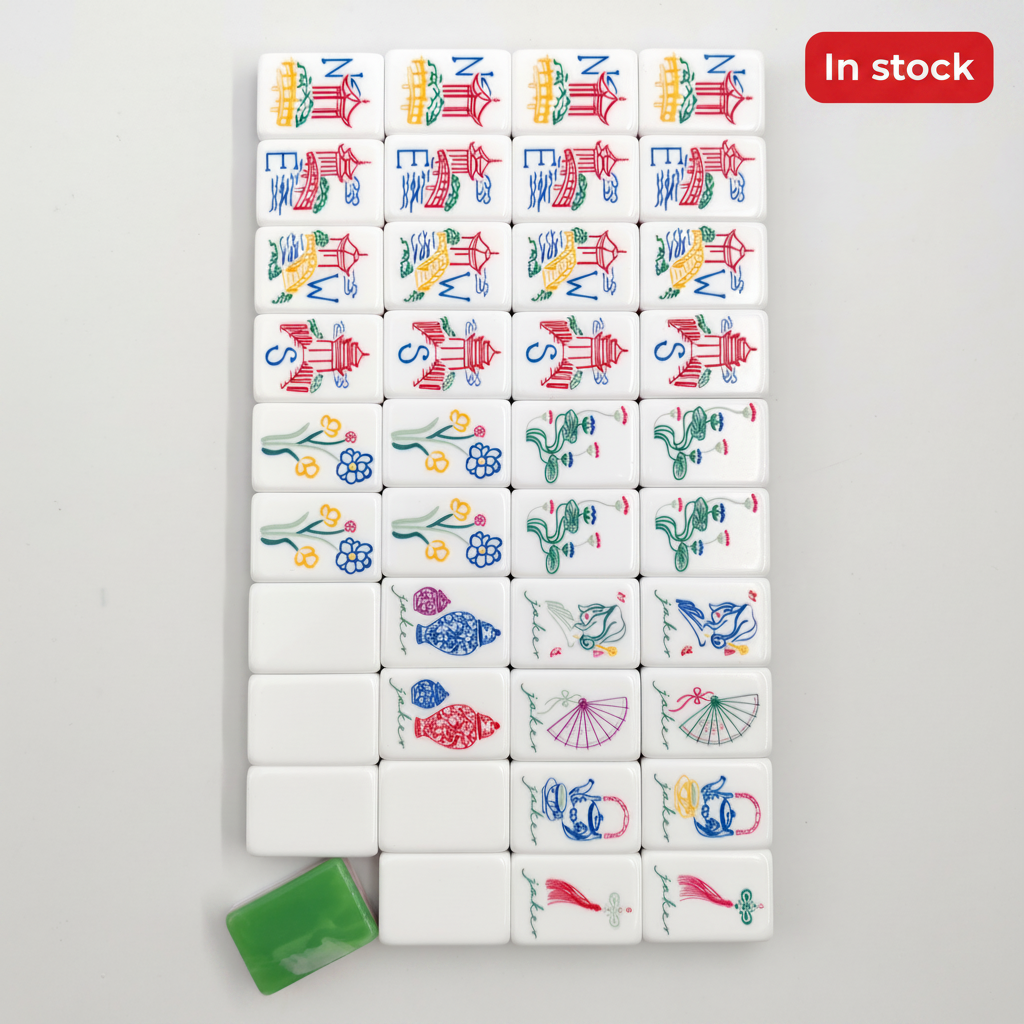 Pearlescent Mahjong Set