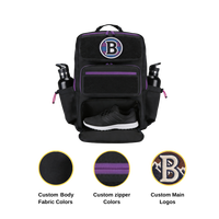 Sac à dos de voyage tactique 35L, approuvé par les compagnies aériennes avec poche pour bagages, compatible TSA, compartiment pour ordinateur portable 17'', sac de voyage urbain