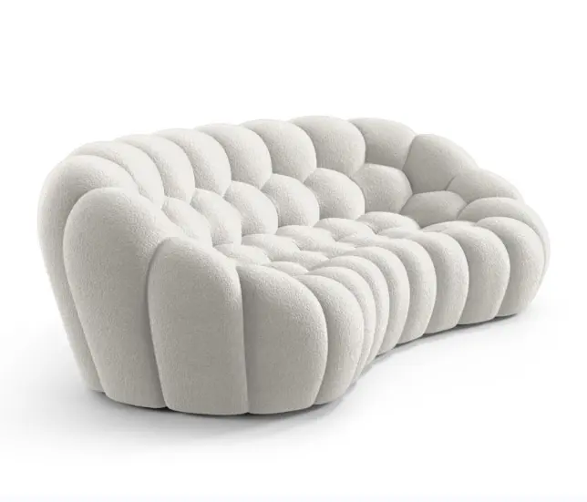 Pujian modern neuer Trend kunstvoller bunter Schaumcouch Wohnzimmer Party 2-Sitzer moderne Möbel Sofas