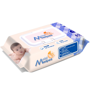 Suministro de Fábrica <span class=keywords><strong>Toallitas</strong></span> Húmedas para Bebé 80 Piezas para Recién Nacido Productos para Bebé <span class=keywords><strong>Toallitas</strong></span> de Agua - Product Image 2