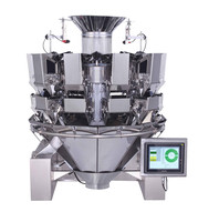 Machine d'emballage automatique à multitêtes pour pommes de terre, Chips, bananes, pop-corn, collation avec remplissage d'azote