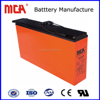 Batterie au plomb AGM scellée à cycle profond FCT12-160 avec borne avant en cuivre pour énergie solaire, éolienne, UPS, photovoltaïque et éclairage