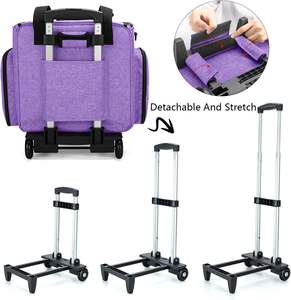 Sac de transport pliable pour machine à coudre, durable, pliable, sac de transport pour machine à coudre, sac à roulettes - Product Image 3