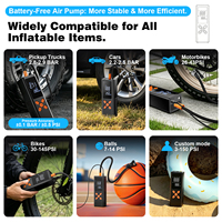 Mini compresseur d'air pour pneus de voiture, gonfleur de pneus 12V, pompe à air intelligente pour voiture avec affichage numérique, FCC, CE, RoHS