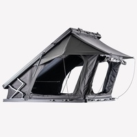 Tente de toit de voiture de haute qualité, coque rigide, SUV 4x4, ouverture automatique, pour 2 personnes