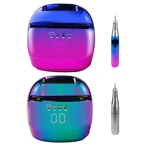 <span class=keywords><strong>3</strong></span> en <span class=keywords><strong>1</strong></span> Usine Rechargeable Professionnel Portable Nail Drill Main Piece Nail Lamp Machine Avec Support de Téléphone - Product Image 2
