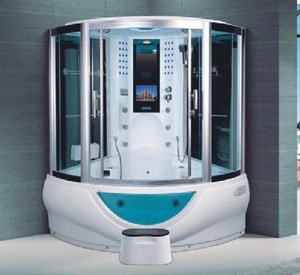 Cabina <span class=keywords><strong>de</strong></span> Ducha <span class=keywords><strong>de</strong></span> <span class=keywords><strong>Hidromasaje</strong></span> Acrílica <span class=keywords><strong>con</strong></span> <span class=keywords><strong>Sauna</strong></span> <span class=keywords><strong>de</strong></span> <span class=keywords><strong>Vapor</strong></span>, 3 Calentadores, Unidad <span class=keywords><strong>de</strong></span> Spa para 2 Personas - Product Image 2