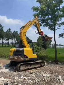 Mini-excavatrices Hyundai 90 d'origine coréenne, excavatrice sur chenilles de 9 tonnes | Seau à glace pilée |   Expédition mondiale - Product Image 4