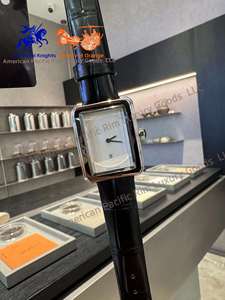 นาฬิกาผู้หญิงสายหนังควอตซ์หน้าปัดลายดาวหรูหราเพชรนาฬิกาธุรกิจสำหรับผู้หญิงแฟชั่นนาฬิกาข้อมือสุภาพสตรี - Product Image 5