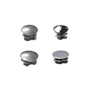 Bouchon d'insertion rond chromé à clipser, embout de tuyau en plastique, capuchon anti-poussière pour tube métallique fabriqué en Chine - Product Image 5