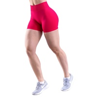 Shorts de yoga et fitness taille haute, ultra-extensibles, en toile, effet push-up, sans coutures, respirants, séchage rapide, écologiques