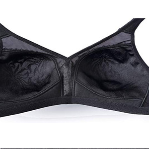 <span class=keywords><strong>Reggiseno</strong></span> da donna in cotone senza fili con Strap di Comfort e minimizzatore con decorazione in pizzo per adolescenti abbigliamento estivo - Product Image 5