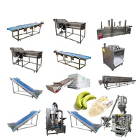 Ligne de production de poudre de chips de banane, machine de traitement de la banane, machine de broyage de plantain sec, assurance qualité