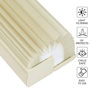 SAMADHI Honeycomb <b>Blinds</b> Fabric Eco-Friendly Pleated Cellular <b>Blinds</b> Black Out Honeycomb <b>Shades</b> Fabric - Product Image 4