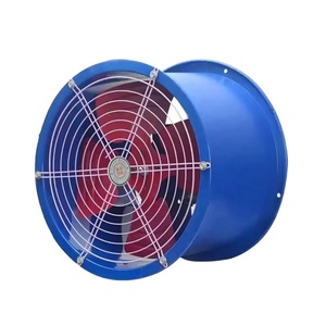 พัดลมแบบแกนหมุนไฟฟ้า 220V/380V เสียงเบา วัสดุพลาสติก สำหรับโรงแรม ร้านอาหาร คลังสินค้า ระบายอากาศ เครื่องดูดควัน - Product Image 1