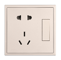Panneau mural intelligent KNX Laigen 86 personnalisable à 8 touches, couleur or champagne, pour commande à distance de scènes et de grilles de champ, en PC