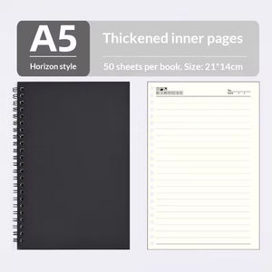 Agenda A5 de 32k Hojas Sueltas, Encuadernada en Espiral, Papel Grueso, Regalo Empresarial, Personalizable con Logotipo, Múltiples Colores - Product Image 5