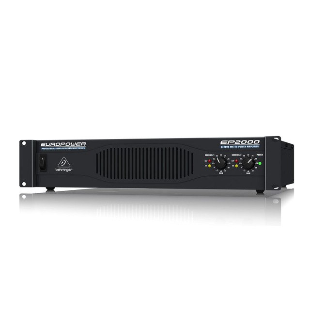 Behringers EP2000 Professional 2000 Watt Stereo Class Ab Power Amplifier Stage Amplifier