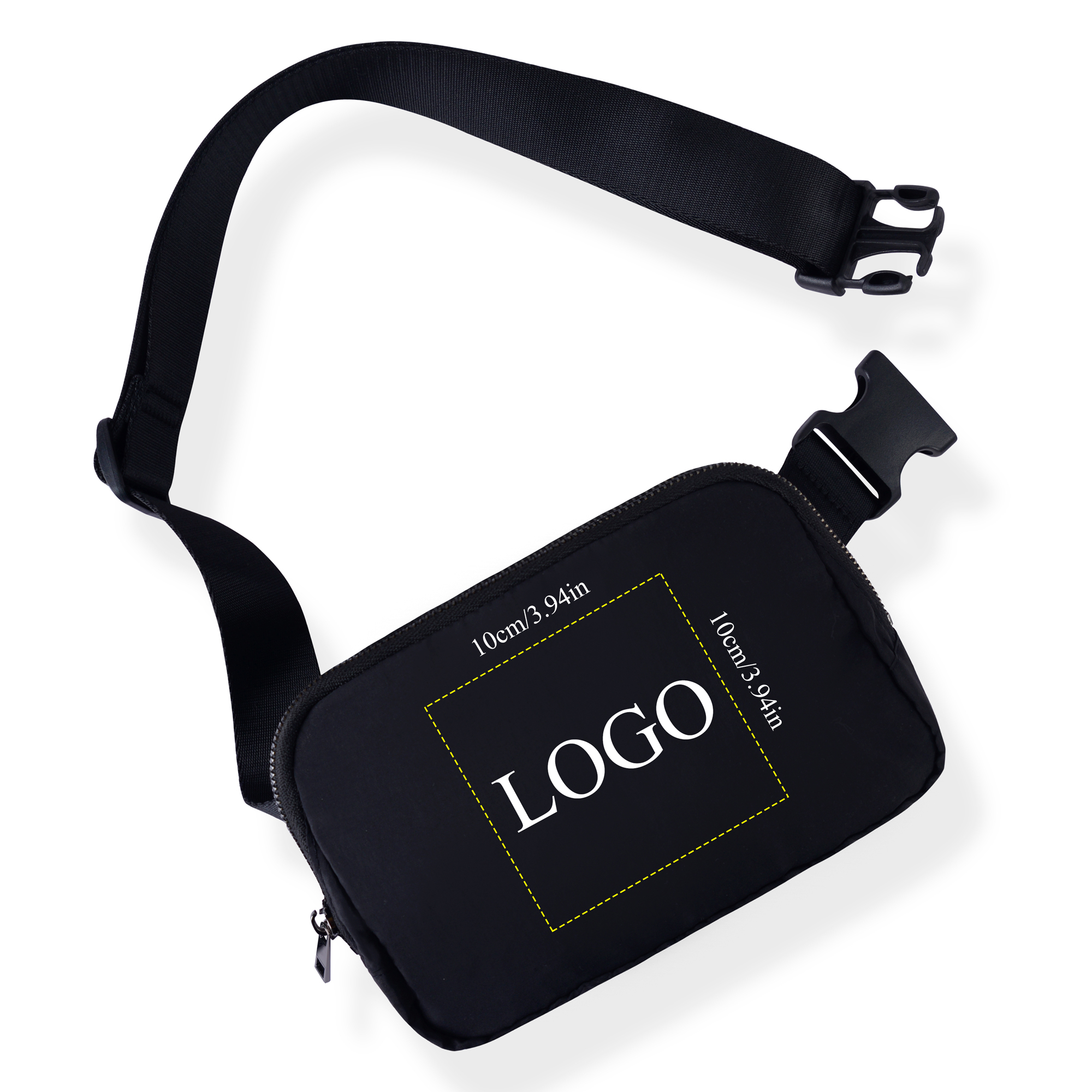 Customizable Nylon Fanny Waist Belt Pack