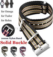 Vente directe d'usine bracelet de montre en nylon et toile omeg-a 007 bracelets de montre en nylon bracelet de montre en toile en nylon Speed-master 3