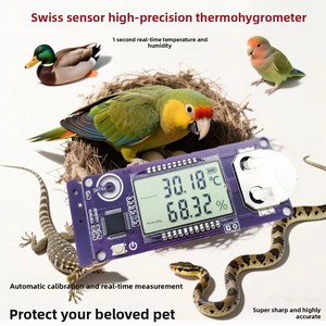 Capteur SHT45, <span class=keywords><strong>thermomètre</strong></span> numérique, hygromètre pour incubateur d'œufs <span class=keywords><strong>de</strong></span> 1000 œufs, incubateur pour machine à couver <span class=keywords><strong>de</strong></span> 10000 œufs, incubateur d'œufs industriel - Product Image 1
