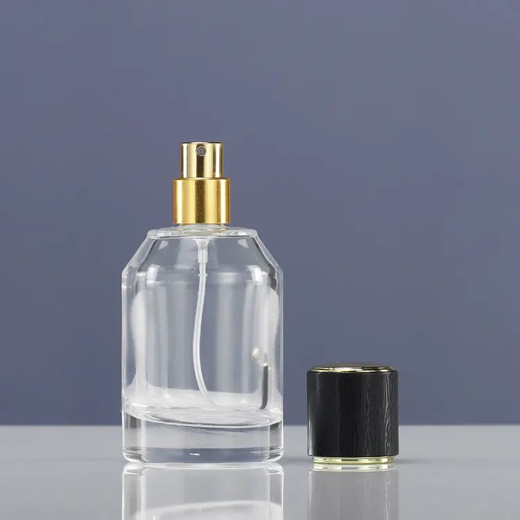 Flacon de parfum en verre avec pompe spray, 30ml/50ml, 100 pièces, échantillon gratuit