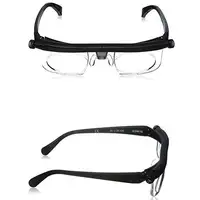 Gafas de lectura con enfoque de visión ajustable, lentes para miopía, A + 6D 3D, binoculares de aumento, Porta gafas