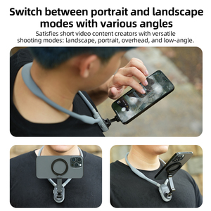Support magnétique pour téléphone portable Telesin HOT pour iPhone 12/13/14/<span class=keywords><strong>15</strong></span>/Samsung/Xiaomi/<span class=keywords><strong>OPPO</strong></span> - Product Image 5