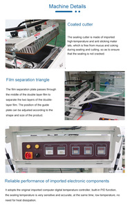 Máy Đóng Gói Đồ Ăn Nhẹ Ngọt Ngào Máy Đóng Gói Co Lại Máy Đóng Gói Ngang Nhỏ Hình Viên Nang Cà Phê Các Tông Hoạt Hình Lượn Sóng - Product Image 4