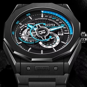 Montre automatique pour homme BG8601-S, montres de luxe, montre mécanique tendance, montres en acier inoxydable pour homme - Product Image 2
