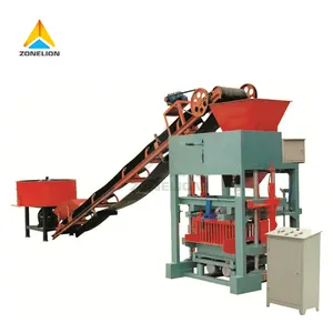 Small Block Machine DF4-40A CHB Manual Semi-automatic Hollow Cement Concrete Block Brick Making Machine Price In Philippines