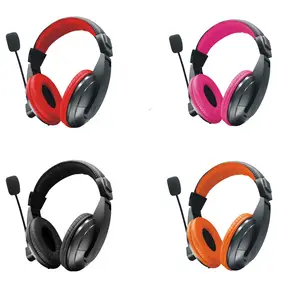 Nieuw Model Consumentenelektronica Stijlvol Design Stereo Oem Bedrade Gaming Hoofdtelefoon Met Twee Microfoon