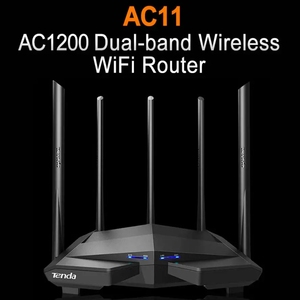 Routeur intelligent Tenda <span class=keywords><strong>Ac1200</strong></span> Routeur intelligent bi-bande Gigabit Wifi Tenda <span class=keywords><strong>AC11</strong></span> Wifi Firmware anglais Contrôle par application mobile - Product Image 3