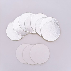 <span class=keywords><strong>Junta</strong></span> de Aluminio para Tapas de Botellas de Envases de Cosméticos, Revestimiento de Sellado Antiderrames, Revestimiento de Inducción para Vidrio, Muestra Gratuita - Product Image 3