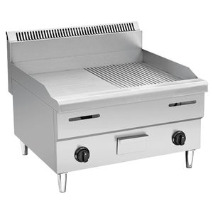 Prix de gros commercial corps en acier inoxydable cuisinières à gaz avec plaque chauffante plaque chauffante à gaz Teppanyaki - Product Image 3