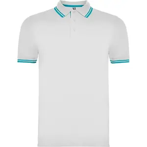 Polo Montreal con Profili a Contrasto, Merchandising Personalizzato - Product Image 2