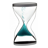 Sablier en verre acrylique au design sud-ouest personnalisé, sablier à mouvement liquide, jouet sensoriel, cadeaux pour enfants, anniversaire