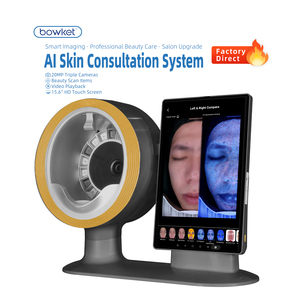 <span class=keywords><strong>BOWKET</strong></span> AI Analyseur Portable 2-en-1 Peau et Cheveux Visage Nez Tête Humidité Acné Rides Usage Commercial 15.6" - Product Image 1