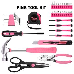 Professional DIY <b>Hand</b> <b>Tools</b> <b>Set</b> Multi-Function Carbon Steel Socket Wrench Hammer Household Measuring Tape Convenient <b>Tool</b> Box - Product Image 5