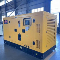 Générateur diesel silencieux refroidi par eau de 63 KVA 50KW à insonorisation intégrée, directement de l'usine, avec ATS pour usage domestique et commercial