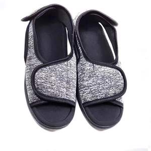 Sandales personnalisées pour femmes diabétiques, chaussures podologiques, pantoufles médicales en maille pour pieds enflés - Product Image 1