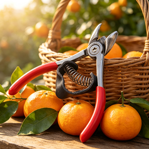 Forbici per Raccolta Frutta, Cesoie da Giardino per Arance, Mele, Uva, <span class=keywords><strong>Potatura</strong></span> Alberi da Frutto e Rifinitura Fiori - Product Image 1