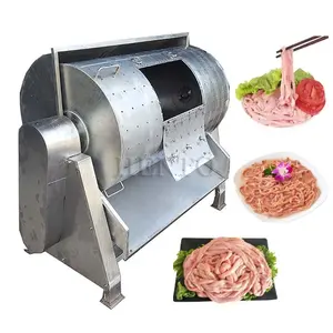 Automatic Drum Type Chicken Intestine Washing Equipment / Machine For Cleaning Animal Intestines / Chicken Intestine Remover